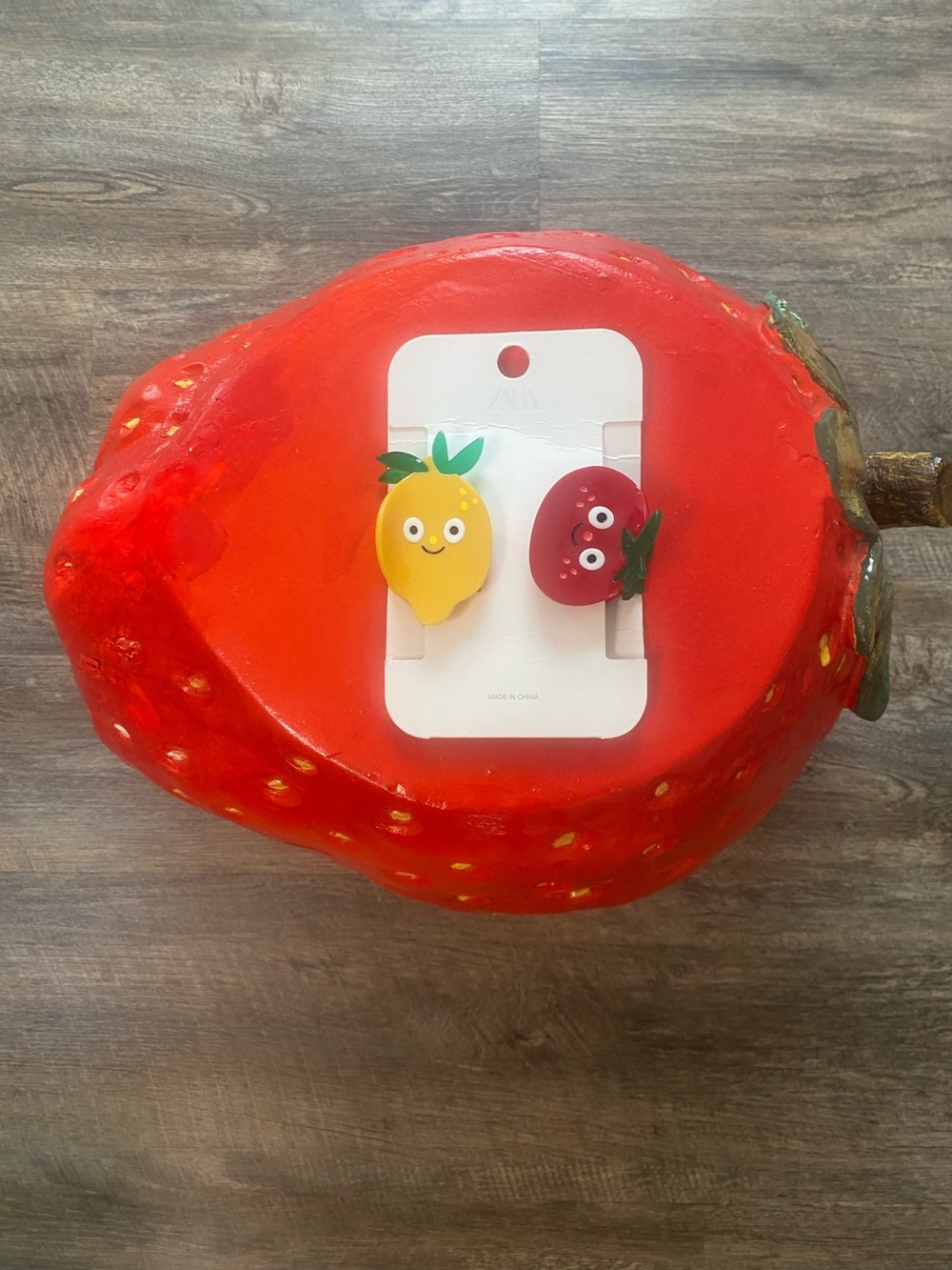 NWT Zara Kids Fruit Hair Clips